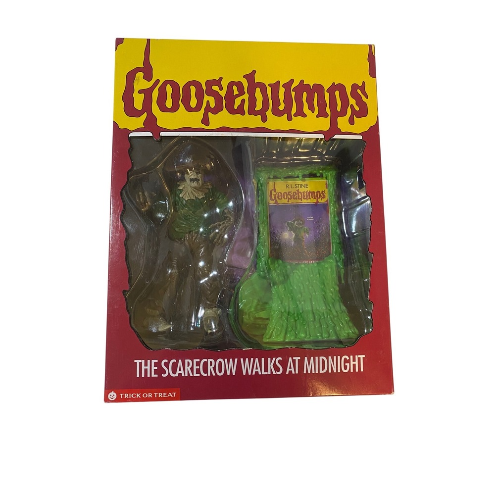Goosebumps Scarecrow Walks At Midnight Figure Trick or Treat‎ Studios R.L. Stine